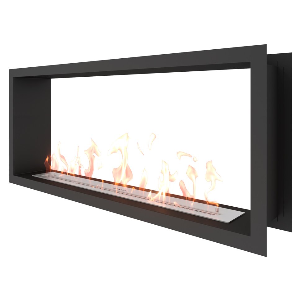 Биокамин сквозной SteelHeat Leader 1100