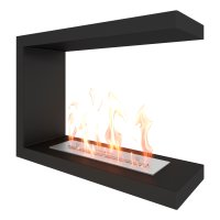 Биокамин торцевой SteelHeat Leader 600