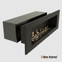 Прямоугольный очаг стандартный с дополнительной теплоизоляцией для мебели на заказ