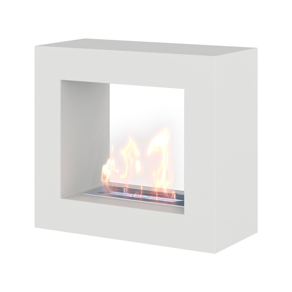 Биокамин SteelHeat FRAME ONE 500 mini белый Биокамин SteelHeat FRAME ONE 500 mini белый