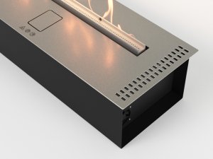Автоматический биокамин Lux Fire Smart Flame 2000 RC INOX