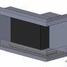 7160C Биокамин угловой на заказ фото 1