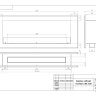 Биокамин сквозной SteelHeat LONG 1400 фото 7
