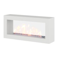 Биокамин SteelHeat FRAME ONE 1000 белый