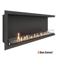 Угловой очаг на заказ