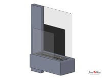14251A Биокамин навесной на заказ