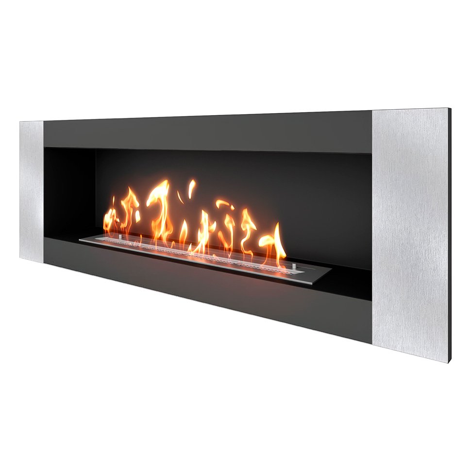 Биокамин встраиваемый SteelHeat LONG-V 1200 Small Биокамин встраиваемый SteelHeat LONG-V 1200 Small