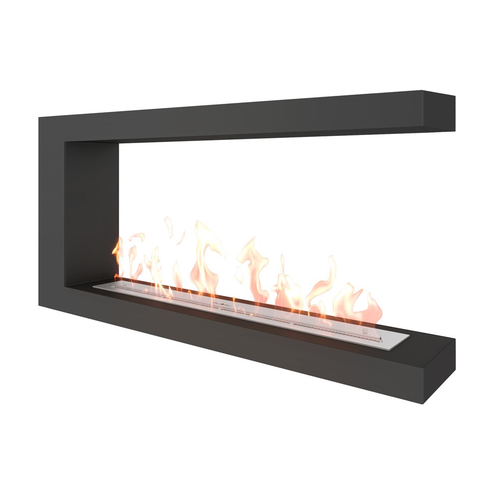 Биокамин торцевой SteelHeat LONG 1100 Биокамин торцевой SteelHeat LONG 1100