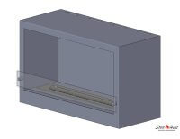 9160А Биокамин навесной на заказ