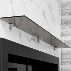 Стеклянная полка для биокамина Bronze 1300