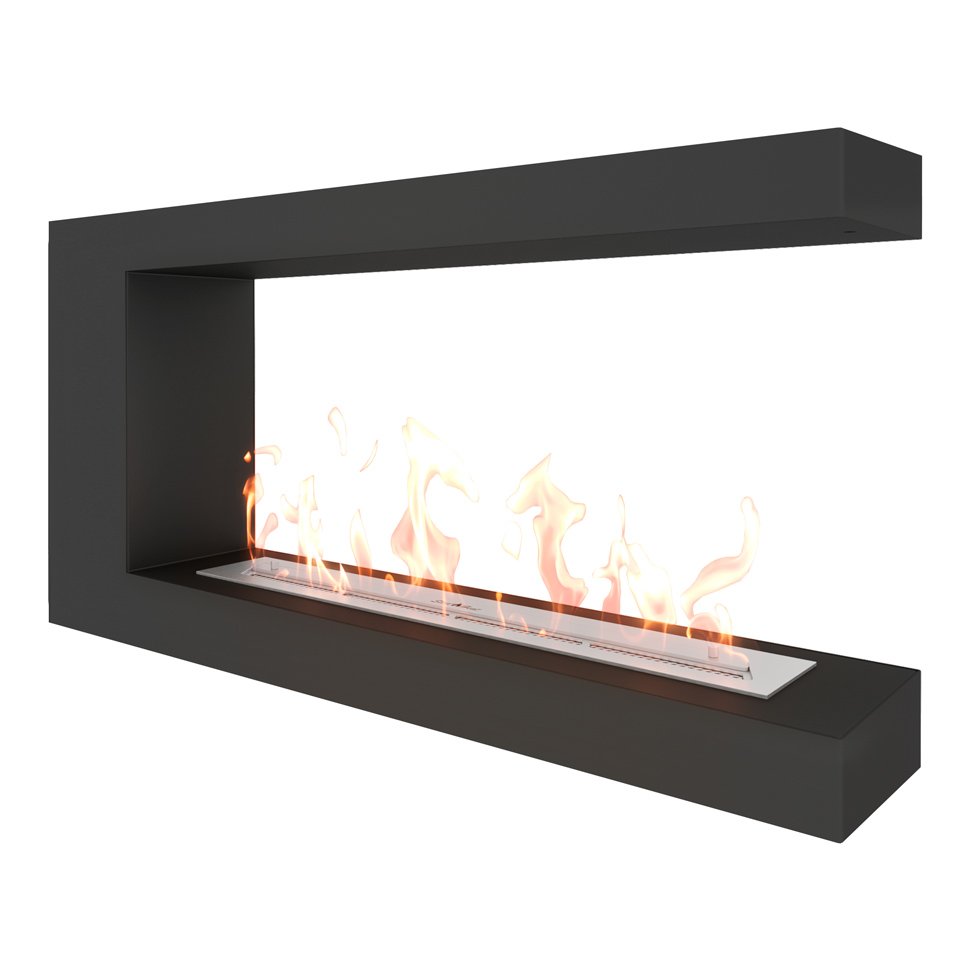 Биокамин торцевой SteelHeat LONG 900 Биокамин торцевой SteelHeat LONG 900