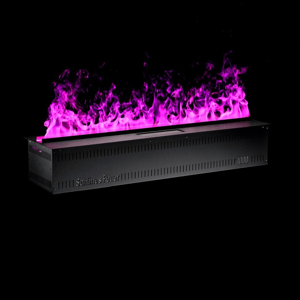 Электрический паровой камин Schones Feuer 3D Hot Line 800 черный